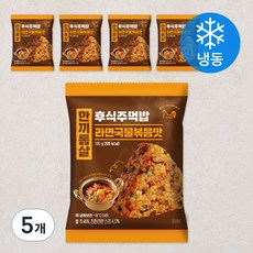 한끼통살 후식주먹밥 라면국물볶음맛 (냉동), 100g, 25개