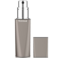 TRAVALO Obscura 按壓式填充便攜香水空瓶 5ml, 灰色, 1個