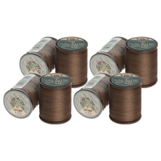 FUJIX Ltd. 富士克 2 條 Crafthouse 絎縫線, 122棕色, 8個