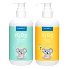 natuRemedy 嬰兒乳液 300g+洗髮沐浴露 300ml, 1組
