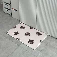 HIGHER DECO 現代風可愛室內地墊, 小熊