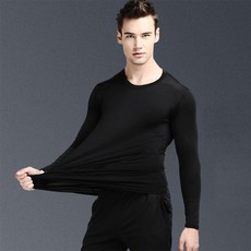 LIFE LANCE 男性長袖運動緊身T恤