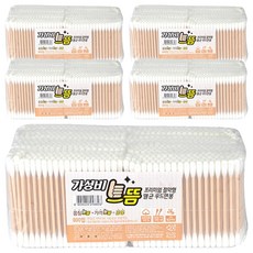 가성비으뜸 프리미엄 절약형 멸균 우드 면봉, 100개입, 40개