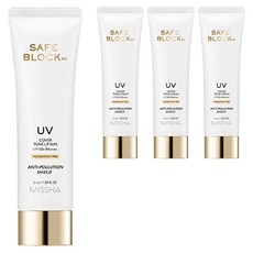 미샤 세이프 블록 RX 커버 톤업 선크림 SPF50+ PA++++, 50ml, 4개
