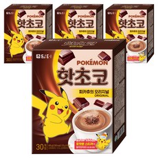 담터 피카츄의 오리지널 핫초코분말, 20g, 30개입, 4개