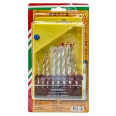 東久 水泥鑽頭8件組, 1組