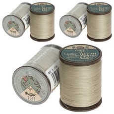 FUJIX Ltd. 富士克 2 條 Crafthouse 絎縫線, 131讓·米色, 6個