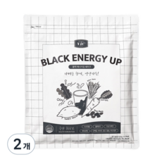 비크 블랙 에너지업 쉐이크, 2개, 500g