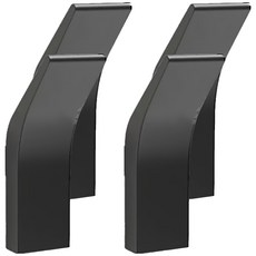 太空鋁免打孔掛勾組, 槍灰色, 1組