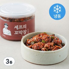 셰프의장 셰프의 꼬막장 비빔장 (냉동), 200g, 3통
