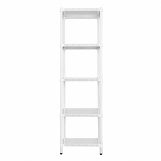 dayneeds 日需百備 極致美學烤漆架, 白色, 5層