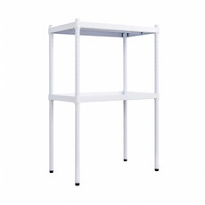dayneeds 日需百備 極致工藝烤漆二層架, 白色, 2層