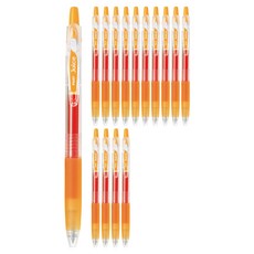 PILOT 百樂 Juice 凝膠墨水筆 0.7mm, 杏橙色, 15個