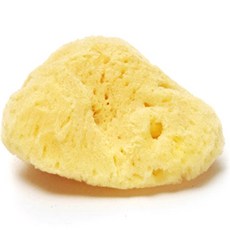 Beautiful Skin 細絲潔面迷你海綿, 黃色, 1個