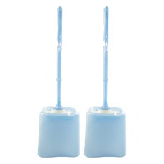 Cassido 卡司多 國民馬桶刷組 - 天空藍, 方便拿取 增添浴室風采, 2組