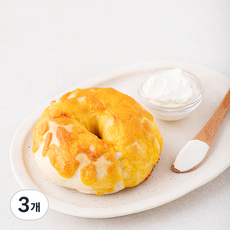 훕훕베이글 치즈타이거 베이글, 160g, 1개입, 3개