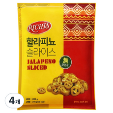 리치스 할라피뇨 슬라이스, 4개, 3kg