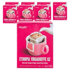 McNulty Coffee 衣索比亞耶加雪菲濾掛咖啡, 8g, 7包, 8盒