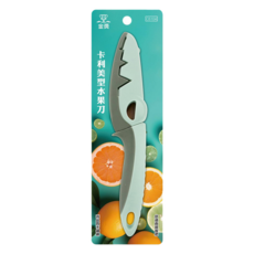 金獎 卡利美型水果刀 C6104, 灰色 + 白色, 1支