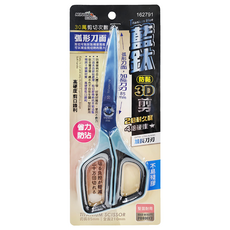 minono 米諾諾 藍鈦防黏3D不銹鋼剪刀 21 x 7.7 x 1.2cm, 綠色, 1支