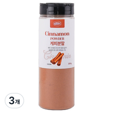 첫맛 계피분말, 300g, 3개