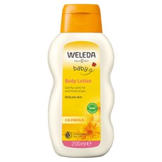 WELEDA 薇蕾德 金盞花身體乳 200ml 鎮靜敏感肌膚 新生兒適用, 1瓶