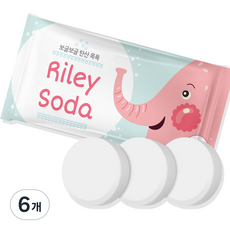 릴리소다 유아용 입욕제 3p, 60g, 6개