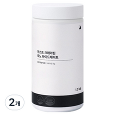 잠백이 저스트 크레아틴 모노 하이드레이트 헬스보조제, 1.2kg, 2개