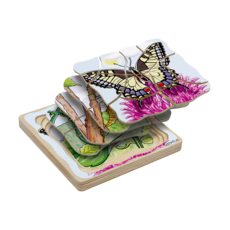 beleduc 多層拼圖 Set 28片 - 蝴蝶, 1組