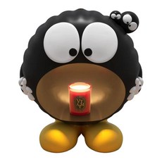 Rofancy 洛帆晞 可愛卡通系列 融蠟燈 圓圓小煤球 蠟燭香薰燈, 1個