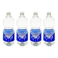 加拿大 eska 天然冰川水, 1L, 4瓶