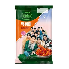 CJ bibigo 辣炒年糕料理包, 360g, 1袋