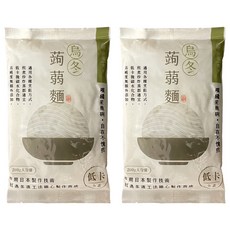 自在食刻 烏冬蒟蒻麵, 200g, 2包