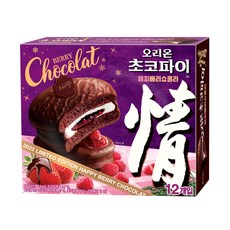 오리온초코파이 정 해피베리쇼콜라, 456g, 1개