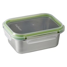 Corelle Brands 康寧餐具 Snapware Eco Simple 304不鏽鋼保鮮盒, 容器 + 蓋子, 1個
