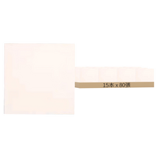 簡約便利貼, 白色, 80張, 15本