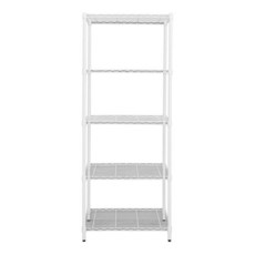 dayneeds 日需百備 輕型烤漆五層架, 白色, 5層