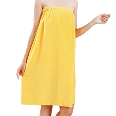 Titan 女用魔鬼氈高爾夫浴袍 70 x 160 cm, 1個, 黃色