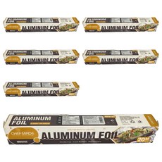 CHEFMADE 學廚 鋁箔紙 加厚型, 20m, 20m x 30cm, 6個