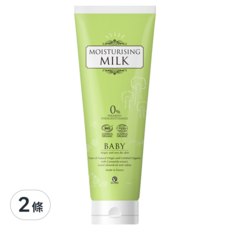 大地之愛 寶貝舒敏身體乳 250ml, 2瓶