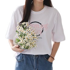 봉봉스토리 로큰롤 반팔 박스 임산부 티셔츠