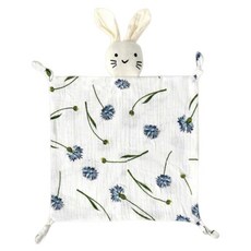 純色質感小動物純棉紗布安撫巾