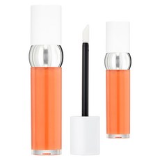 THE FACE SHOP 菲詩小舖 fmgt NEW BOLD 水光透亮唇釉, 01號 蜜桃牛軋糖, 2個, 4.2g