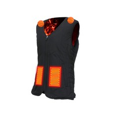 Daehan 女士 Volcane 黑色版加熱背心