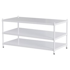 dayneeds 日需百備 極致工藝 烤漆層架, 白色, 3層