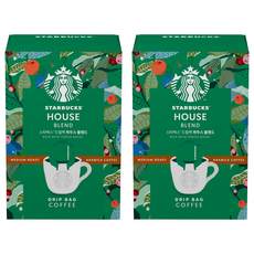 스타벅스 하우스 블렌드 드립백커피, 9g, 5개입, 2개