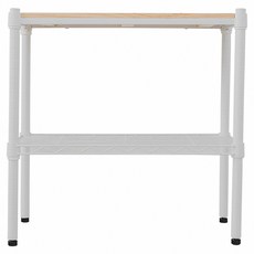 dayneeds 日需百備 松木烤漆架, 白色, 2層