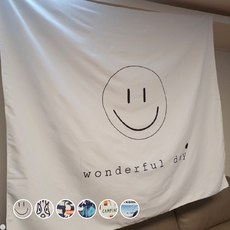 印花室內掛布, Smile