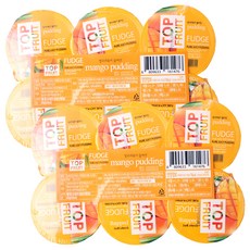 탑플룻 망고 푸딩 6개입, 690g, 2개