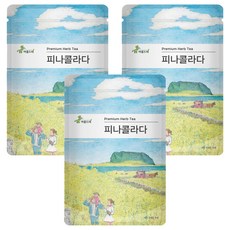 Areumdre 鳳梨可樂達草本茶包, 1.5g, 25包, 3袋